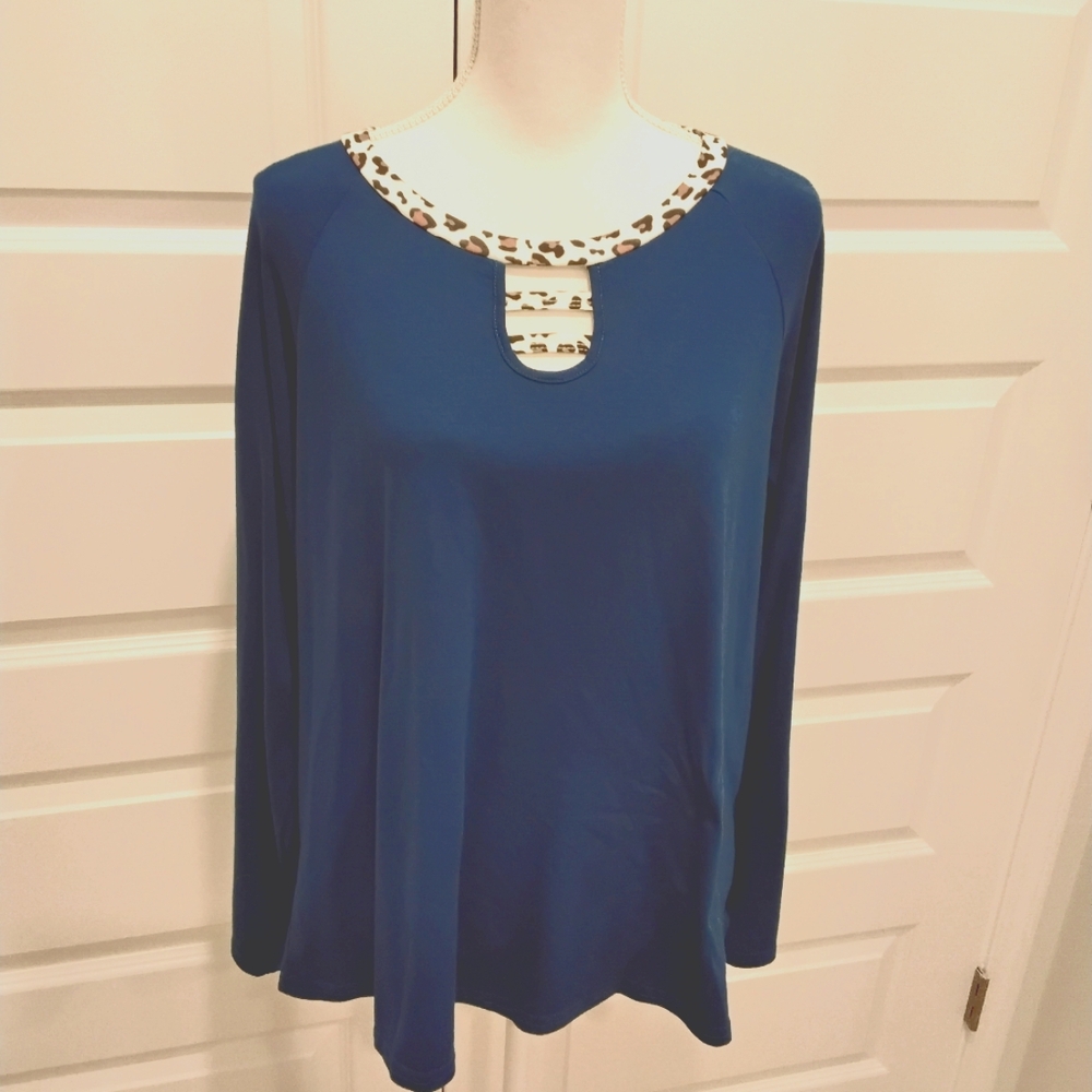 BUNDLE 5 for $10 Blue Long Sleeve Tee